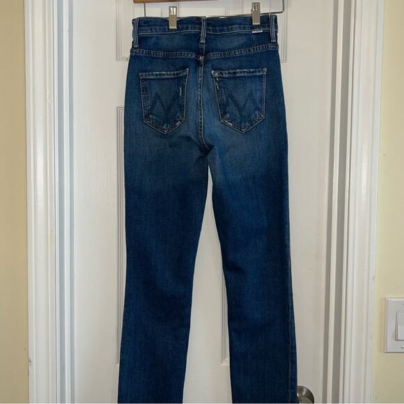 MOTHER DENIM THE SWOONER RASCAL ANKLE Where is My Mind jeans pants 24 - Picture 4 of 14